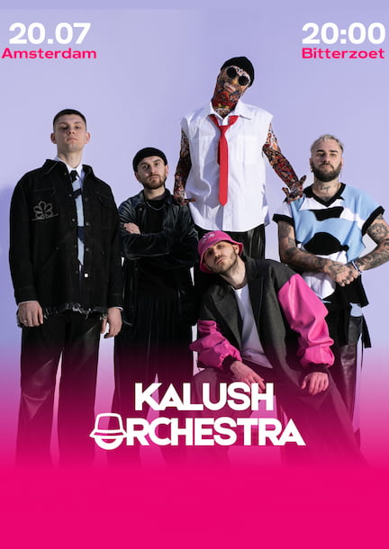 Orchestra Kalush ad Amsterdam