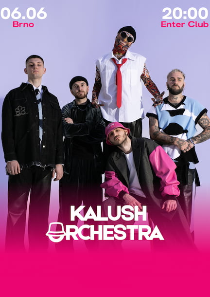 L'orchestre Kalush à Brno
