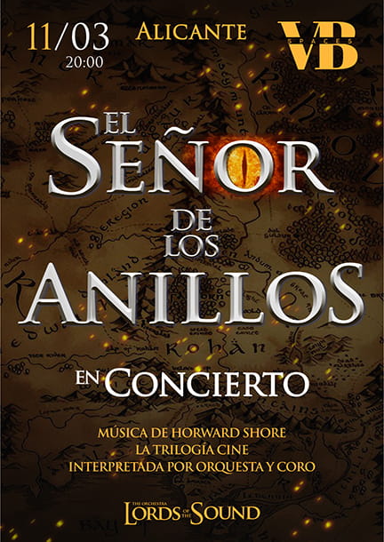 El Señor de los Anillos en Concierto: Música de Howard Shore en Alicante