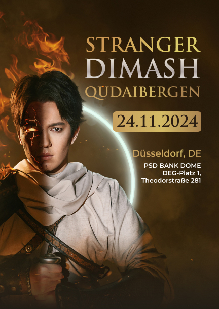 STRANGER. Dimash Qudaibergen v Dusseldorfu