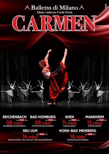 "Balletto di Milano" in Vienna. Carmen